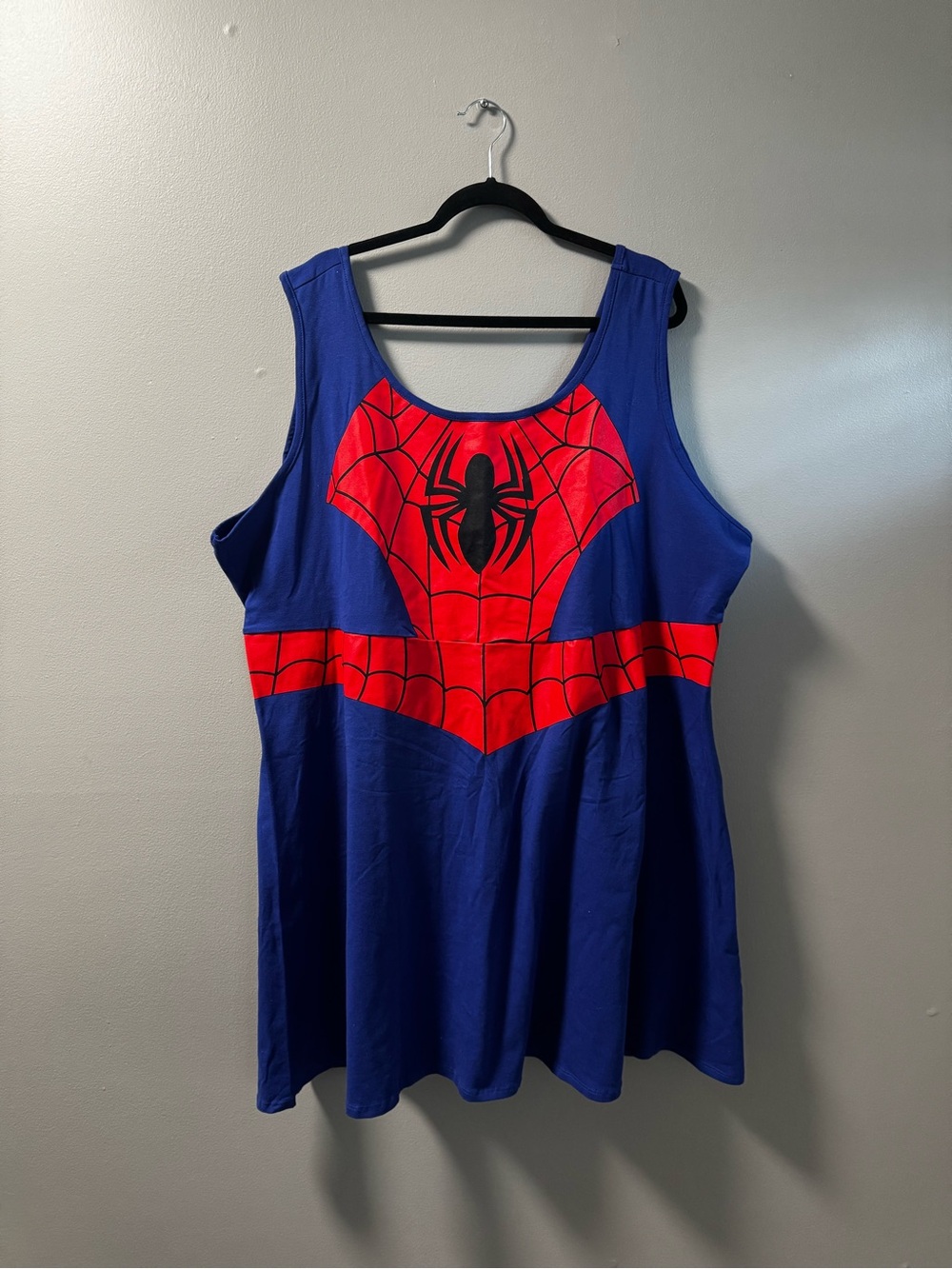 Torrid Plus Size 5 Marvel Comics Spiderman Cosplay Costume Skater Dress Pockets